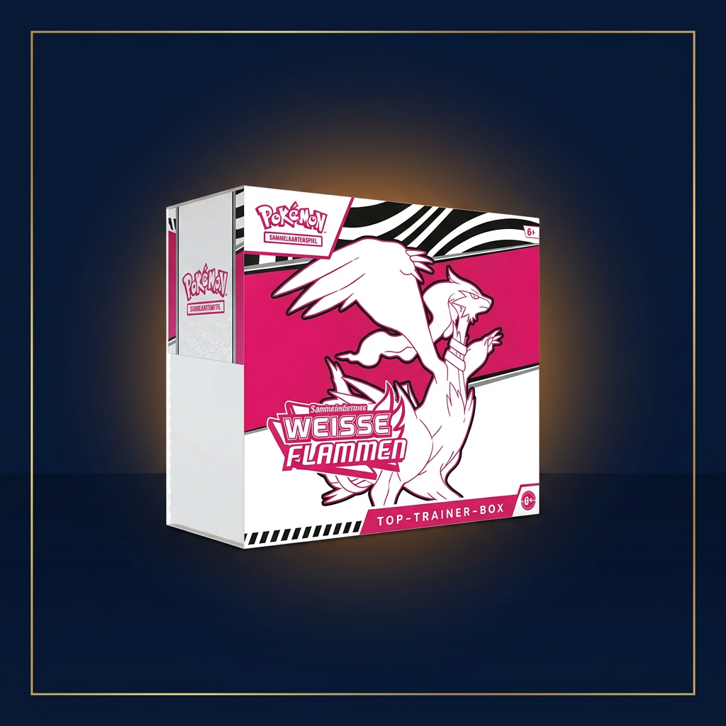 Weisse Flammen – deutsche Verpackung